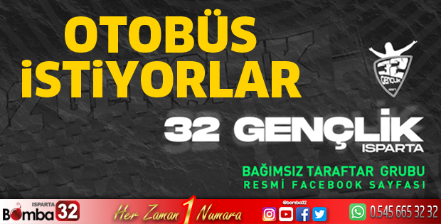 32 Gençlik deplasman için otobüs istiyor