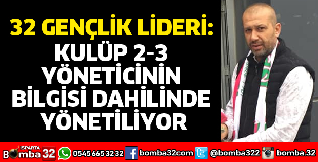 32 GENÇLİK LİDERİNDEN AÇIKLAMA