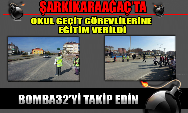 OKUL GEÇİT GÖREVLİLERİNE EĞİTİM VERİLDİ