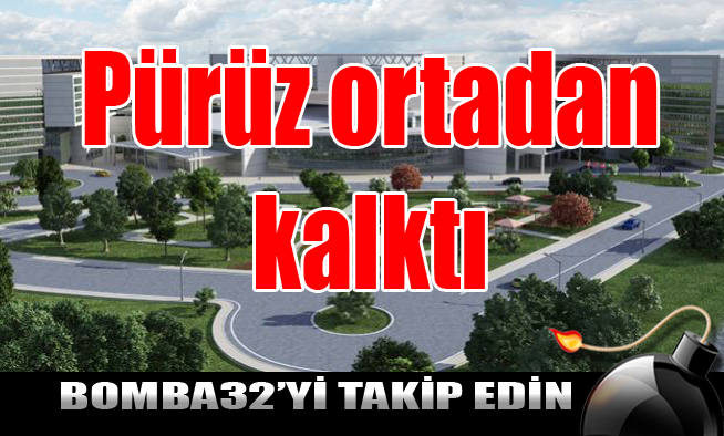 Pürüz ortadan kalktı
