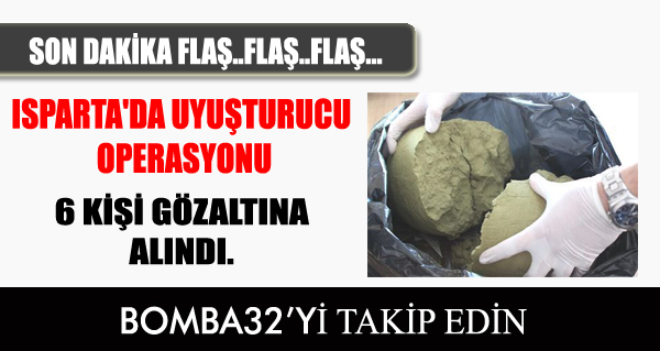 UYUŞTURUCU İLE MİNİBÜSTE YAKALANDILAR