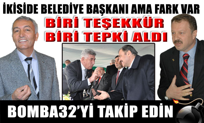 KEÇİBORLU BELEDİYE BAŞKANINI ÖRNEK ALSIN