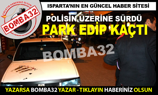 Kafelerde Polis Sürücü Kovalamacası!