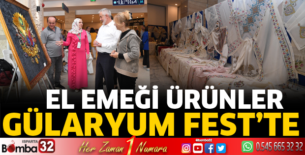 El emeği ürünler Gülaryum Fest’te