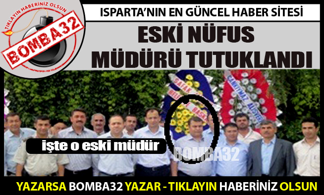 MÜDÜR TUTUKLANDI
