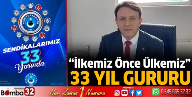 33 yıllık gurur