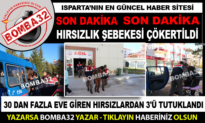 HIRSIZLIK ŞEBEKESİ ÇÖKERTİLDİ