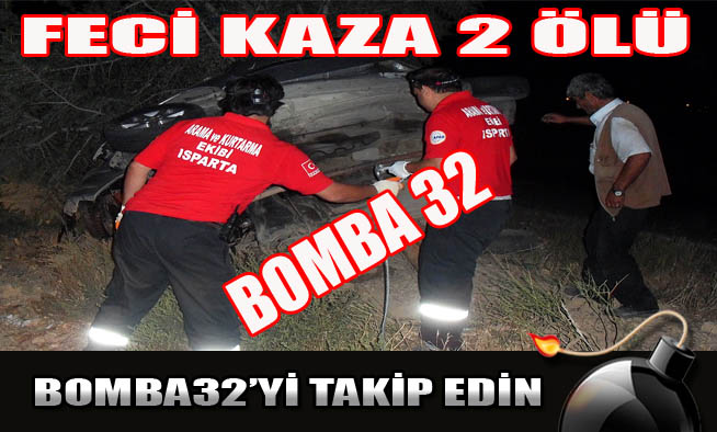 Son Dakika Otomobil Takla Attı: 2 Ölü