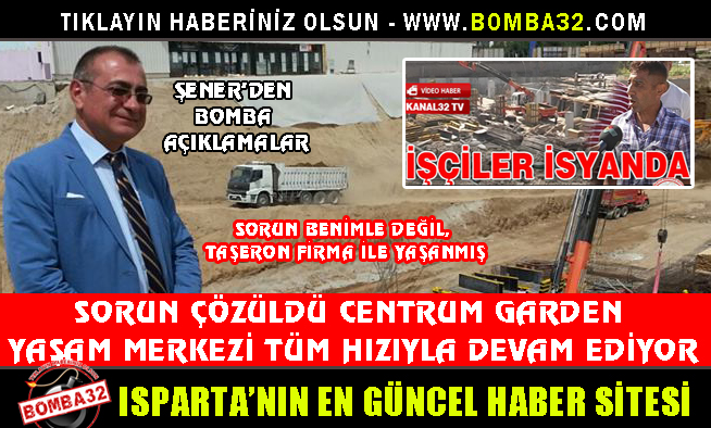 İŞÇİLER BİZİMLE DEĞİL TAŞERON FİRMA İLE SORUN YAŞIYOR
