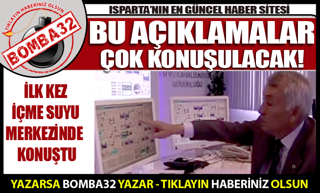 İÇME SUYU MERKEZİNDE SUYU ANLATTI