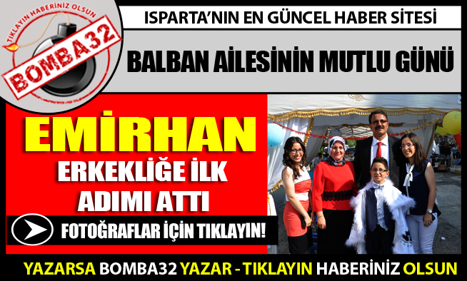 BALBAN AİLESİNİN MUTLU GÜNÜ