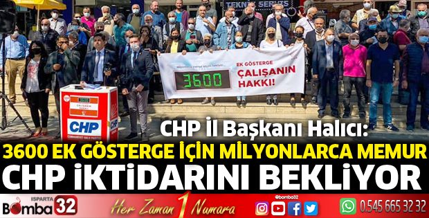 3600 ek gösterge için milyonlarca memur CHP iktidarını bekliyor