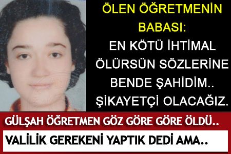 BELKİ BU OLAY DERS OLUR