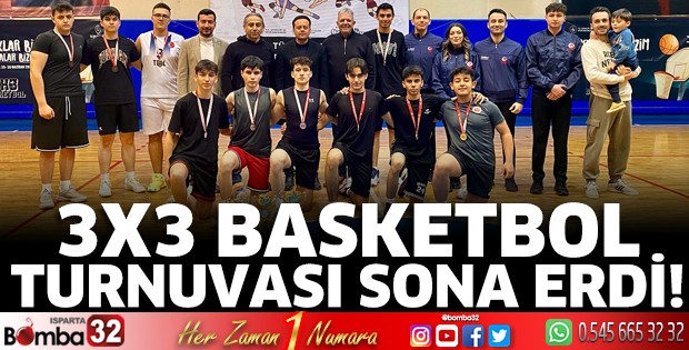 3x3 Basketbol Turnuvası Sona Erdi! 