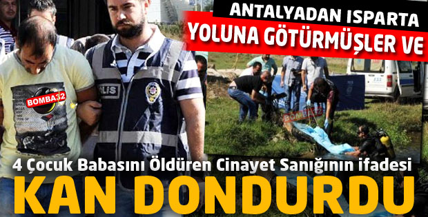 4 Çocuk Babasını Öldüren Cinayet Sanığının İfadesi Kan Dondurdu