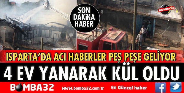 4 EV TAMAMEN YANDI SON DAKİKA