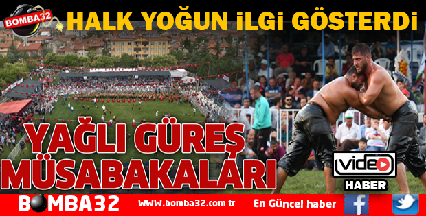 4.DÜZENLENEN YAĞLI GÜREŞ MÜSABAKALARI YAPILDI