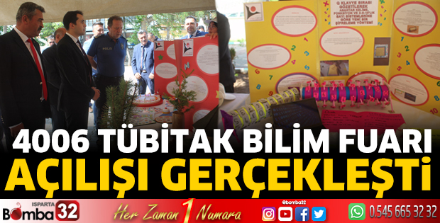 4006 TÜBİTAK Bilim Fuarı açılışı gerçekleşti