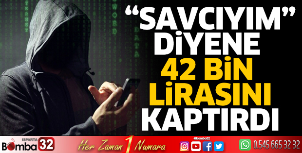 42 Bin lira dolandırıldı