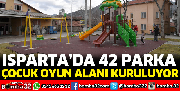 42 PARKA YENİ ÇOCUK OYUN ALANI KURULUYOR