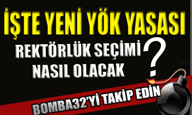 YÖK YASASI DEĞİŞİYOR