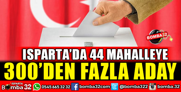 44 MAHALLEYE 300’DEN FAZLA MUHTAR ADAYI