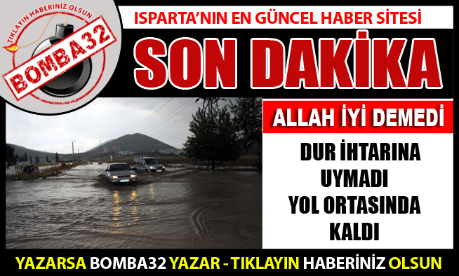 Polisten Kaçarken, Yağmura Tutuldu!