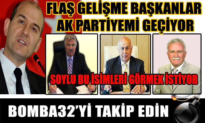 YEREL SEÇİM ÖNCESİ SOYLU HAMLESİMİ OLACAK?