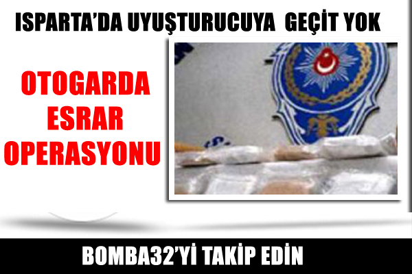 4 PAKET ESRARLA OTOGARDA YAKALANDI