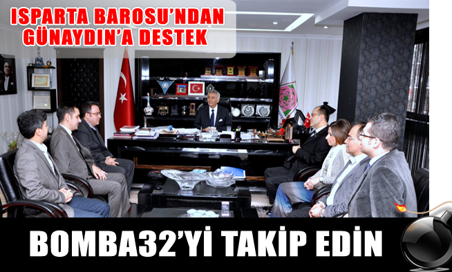 Isparta Barosu: İŞBİRLİĞİNE HAZIRIZ
