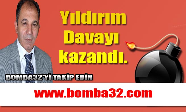 Yıldırım,Davayı kazandı.