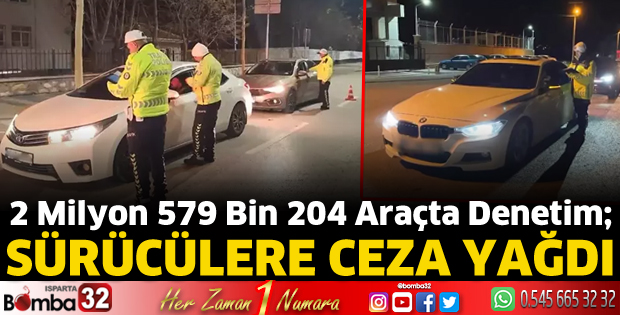 451 Bin 675 Sürücüye Ceza