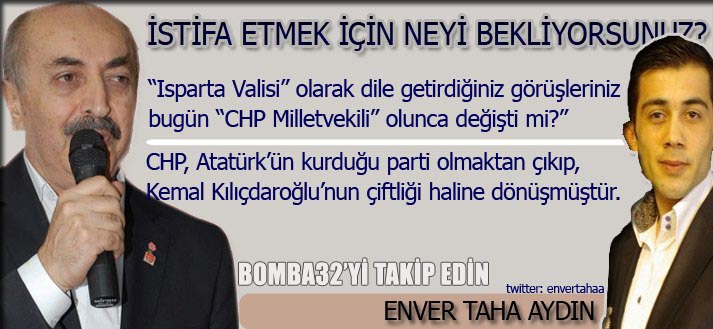 İstifa etmek için neyi bekliyorsunuz?