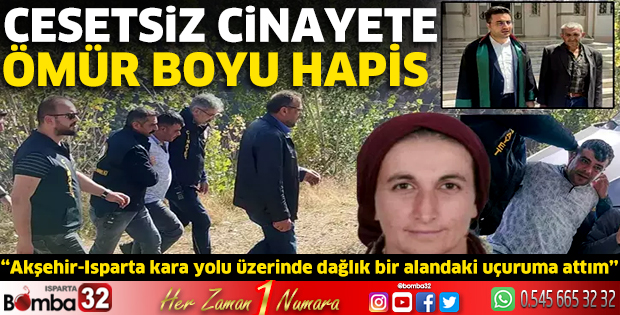 Cesetsiz cinayette ağırlaştırılmış ömür boyu hapis