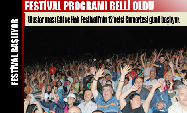 FESTİVAL PROGRAMI BELLİ OLDU