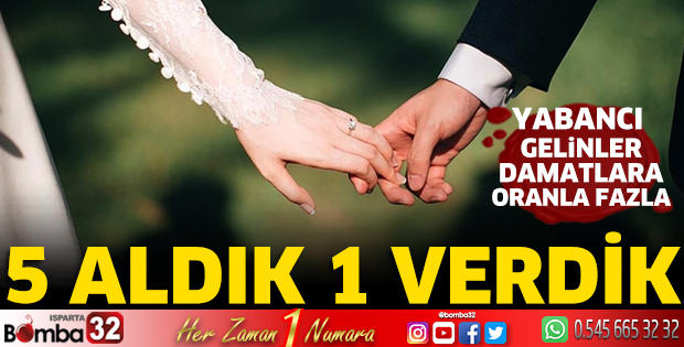 5 aldık 1 verdik