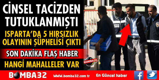 5 AYRI HIRSIZ OLAYININ DA ŞÜPHELİSİ ÇIKTI