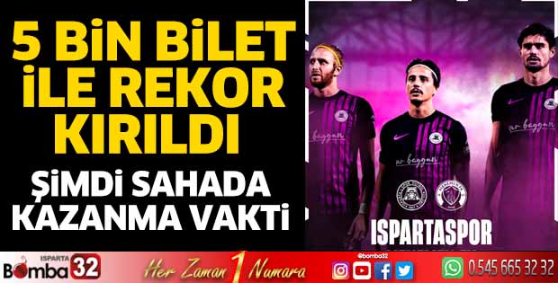 5 bin bilet ile rekor kırıldı