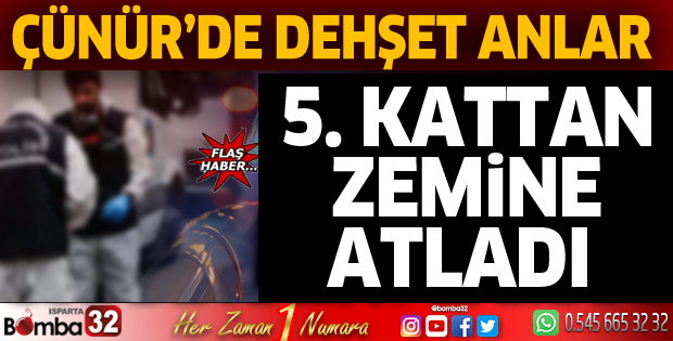 5. kattan atlayarak intihar etmek istedi