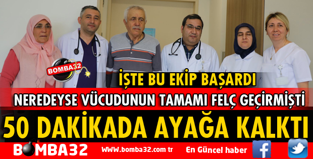 50 DAKİKADA SAĞLIĞINA KAVUŞTU