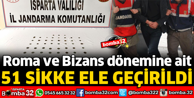 51 SİKKE ELE GEÇİRİLDİ