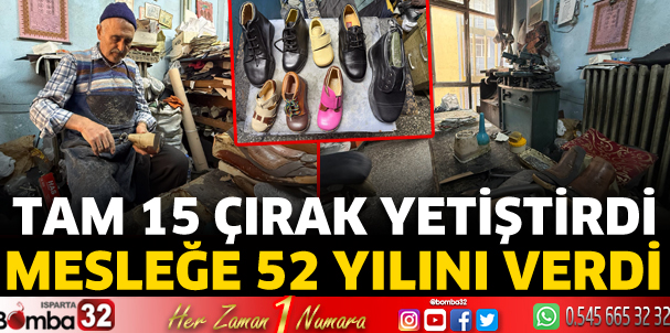 52 yıldır ayakkabı üretimi yapıyor