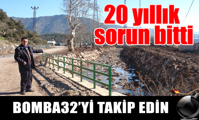 20 yıllık sorun bitti