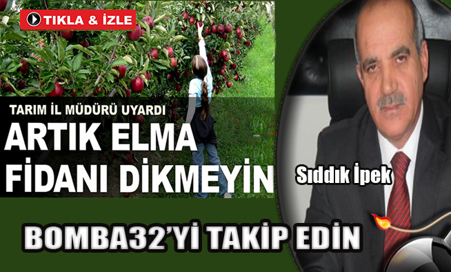 ELMA FİDANI DİKMEYİN !!!