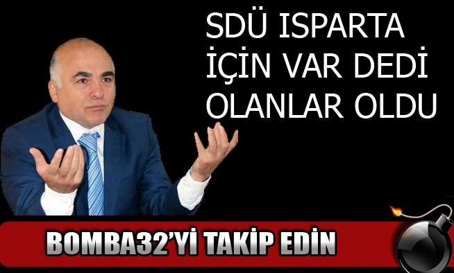 SDÜ Isparta için var