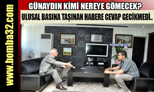 GÜNAYDIN FENA PATLADI.. ORAYA GÖMECEĞİM...