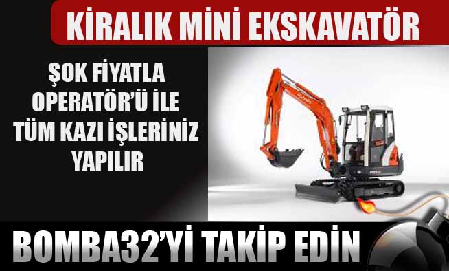 OPERATÖRÜ İLE KIRALIK MİNİ KEPÇE