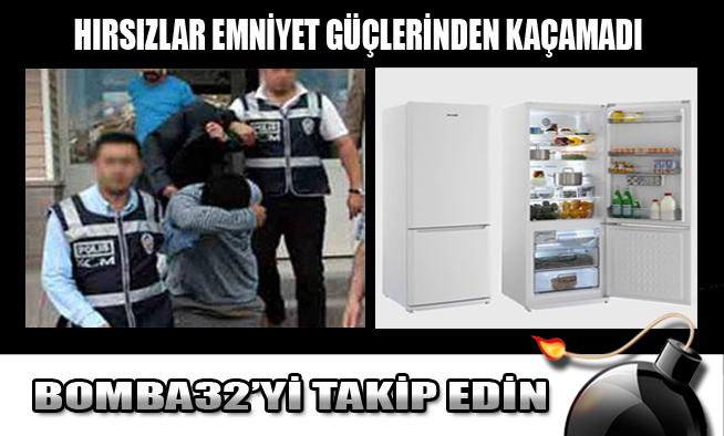 DOLAP HIRSIZLARI YAKAYI ELE VERDİ...