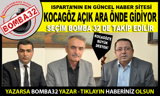 KOCAGÖZ AÇIK ARA ÖNDE GİDİYOR