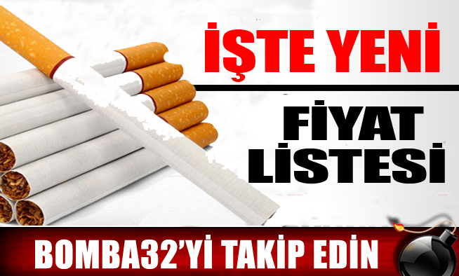TİRYAKİLER SİGARAYI ARTIK BU FİYATLARDAN İÇECEK